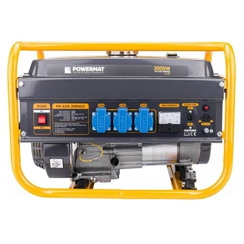 Benzininis elektros generatorius Powermat 3000W