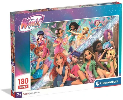 Dėlionė Clementoni CLE puzzle 180 Super Winx 29336