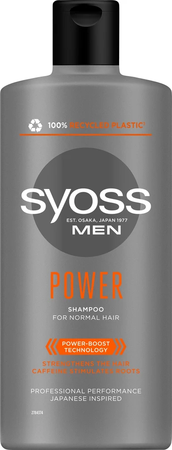 Šampūnas vyrams Syoss Men Power 440 ml