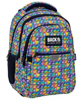 Mokyklinė kuprinė BackUP Pop It, 24 L