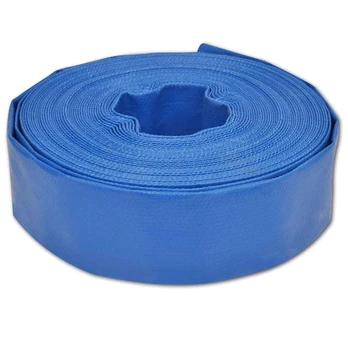 vidaXL Plokščia žarna, 25m, 2", PVC, vandens tiekimo
