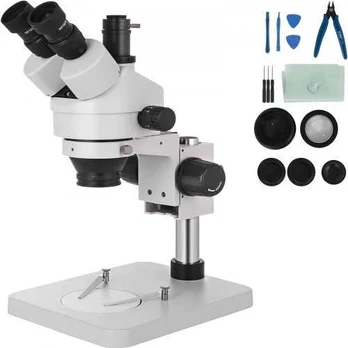 3,5X-90X trinokulinis stereomikroskopas