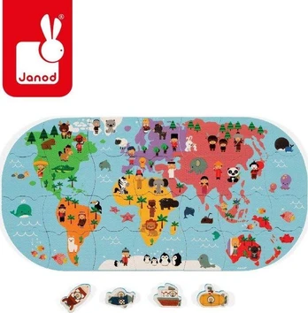 JANOD vonios žaislas EXPLORERS MAP