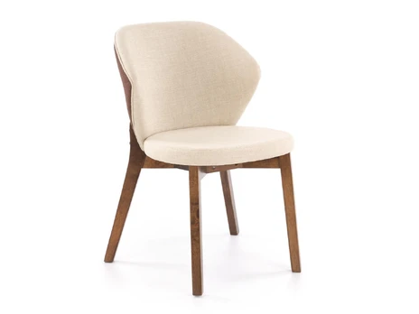 Kėdė K583 kėdė, graikinis riešutas / ruda / beige V-CH-K/583-KR