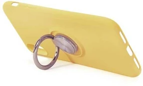 SILICONE RING IPHONE 11 PRO Geltonas