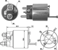 Solenoidinis jungiklis, starteris MAGNETI MARELLI 940113050066 kaina