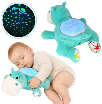 Pliušinis žaislas-projektorius Woopie Baby, šviesos efektai