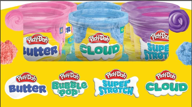 PLAY-DOH modeliavimo masė, asort., 240434EU-PDQ