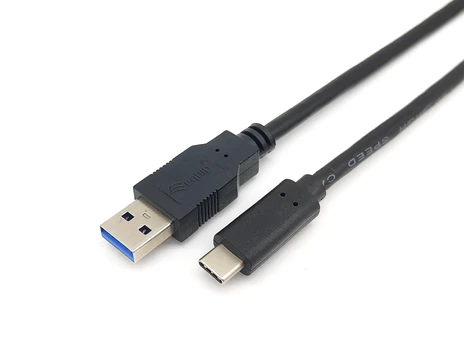 USB kabelis Equip USB-A - USB-C 2 m Juodas (128344)