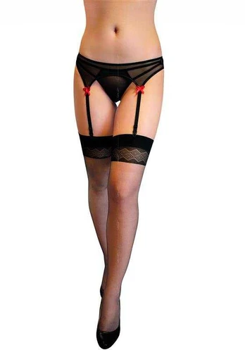 SOFTLINE Stockings and Belt 5546