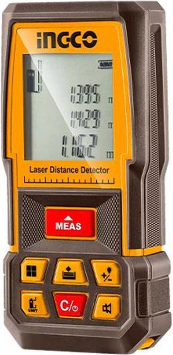 Ingco laser distance meter, 2x1.5 AAA/0.05-70m