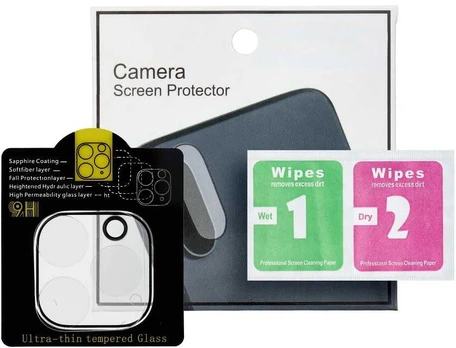 Oem 5D Full Glue Camera Tempered Glass - for iPhone 12 Pro Transparent