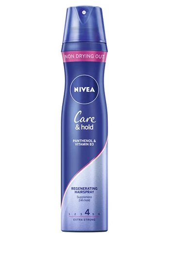 Nivea Care & Hold Regenerating Styling Spray 250 ml Plaukų lakas