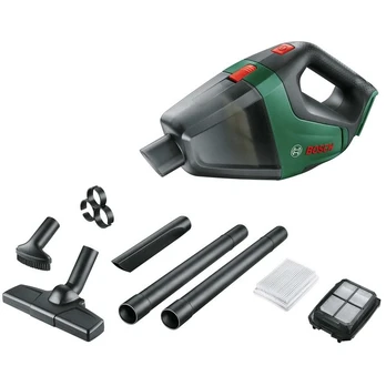 Akumuliatorinis dulkių siurblys Bosch Universal Vac 18; 18 V (be akumuliatoriaus ir pakrovėjo)