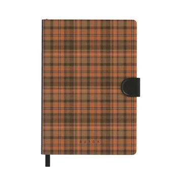 Autumn Plaid - Notebook, A5 (14.8 x 21cm) / Lined