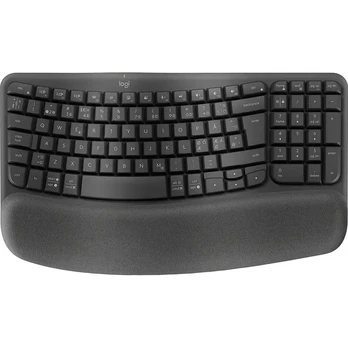 Keyboard Logitech Wave Keys SWE (W), black