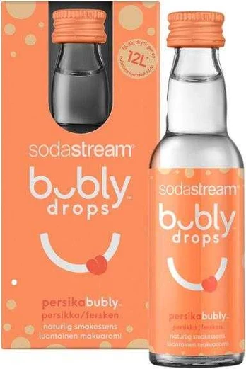 Bubly drops™ persikų skonio SodaStream sirupas, 40ml