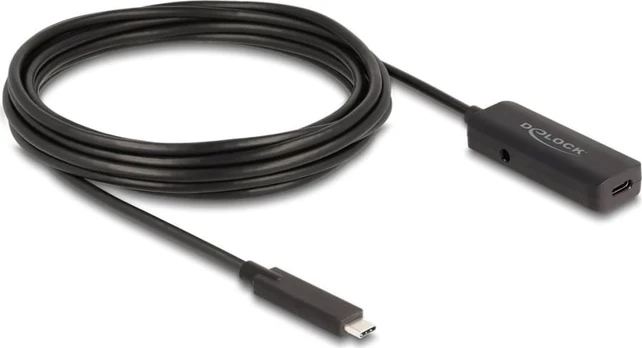 Delock 80028 USB cable USB 3.2 Gen 2 (3.1 Gen 2) 5 m USB C Black