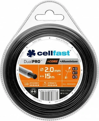 CELLFAST PJOVIMO VALAS SU ŠERDIMI 2,0*15m APVALUS