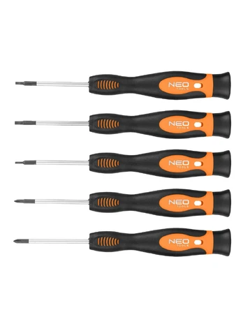 Neo Tools Tikslieji atsuktuvai, 5 vnt