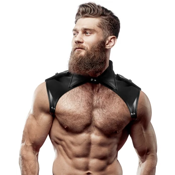 FETISH SUBMISSIVE ATTITUDE - Reguliuojamas kaklo diržas vyrams