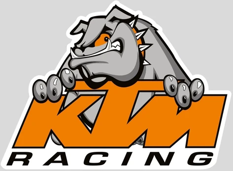 KTM racing motociklo lipdukai – TR-344