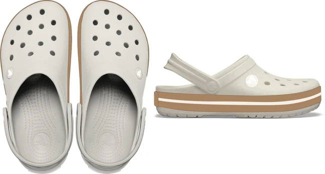 Crocs™ Crocband Gum Clog Summit White - 41