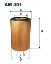 FILTRON AM 401 Oro filtras