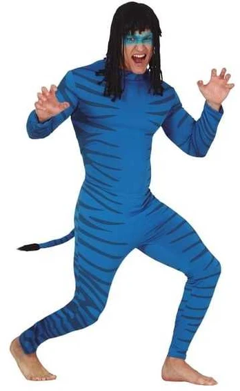 Fiesta Mėlyna Feline kostume