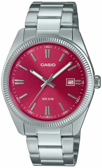 Laikrodis vyrams Casio MTP-1302PD-4AVEF Sidabras