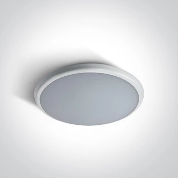 18W LED plafonas, baltas, 3000K