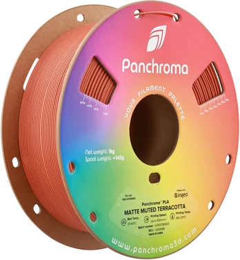 Polymaker Panchroma PLA Matte Muted plastikas 1.75mm 1kg - Muted Terracotta