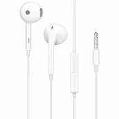 [Užsakomoji prekė] Ausinės In-Ear Jack, Microfon - Oppo (MH156) - Baltas (Bulk Packing) FOZ031 kaina