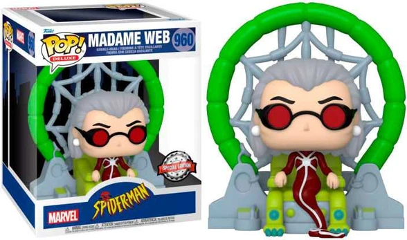 Funko POP figure Marvel Spiderman Madame Web Exclusive