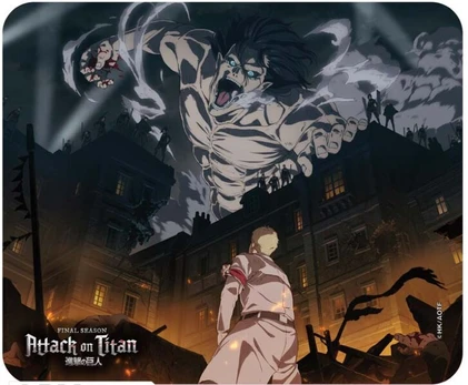 Attack on Titan Flexible mousepad S4 Key art