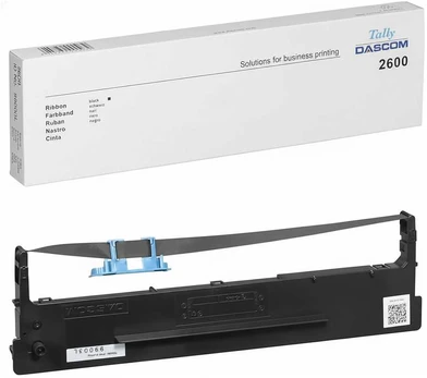 Tally DASCOM TALLY Farbband juodas fr 2600+ ca. 10 Mio Zeichen