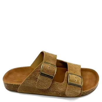 LA CONTE Šlepetės moterims, Ruda, Slippers