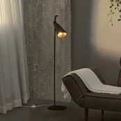 OSRAM stovas Decor Bell, juodas, plienas, E27, aukštis 120 cm