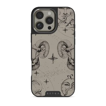 Aries - iPhone 16 Pro Case, Elite Dark (MagSafe) / Gunmetal / Nude