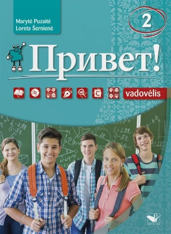 Privet! 2 vadovėlis