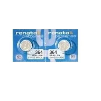 RENATA elementai 364 SR621SW, SILVER OXIDE, 2 vnt
