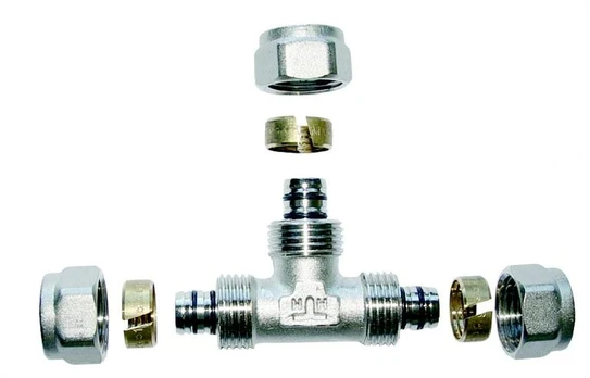 Invena Straight Tee 16x16x16x2mm - PA-08-002