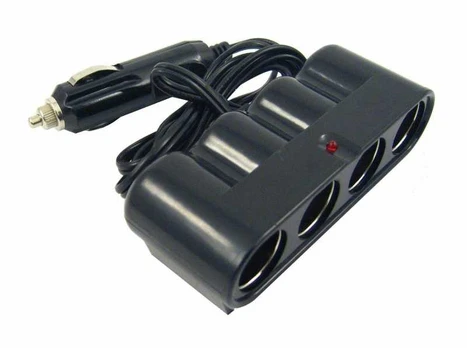 Lizdas keturgubas 12-24V su laidu