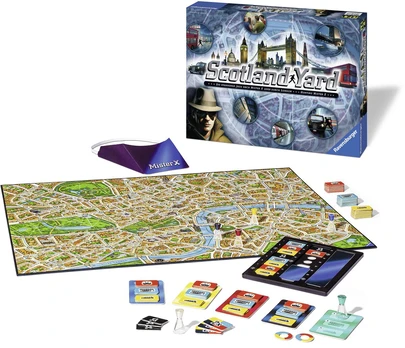 Stalo žaidimas Ravensburger Scotland Yard 1, ENG,EE