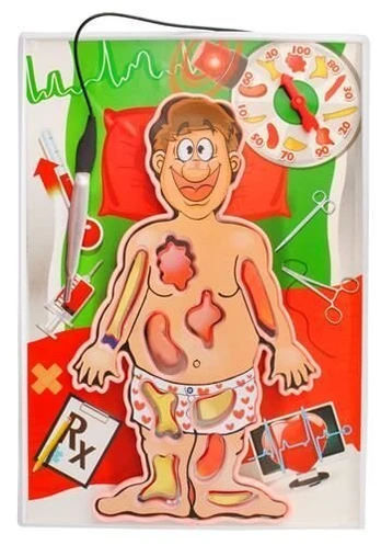Stalo žaidimas „Crazy doctor“