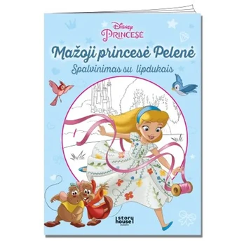 Knyga PRINCESĖ.SPALVINIMAS SU LIPDUKAIS