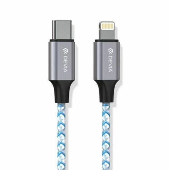 Devia kabelis Vogue PD USB-C - Lightning 1,0 m 20W 3A vamzdis