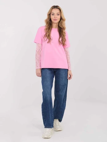 Italy Moda Bluzka-MI-BZ-4227.61-rožinė