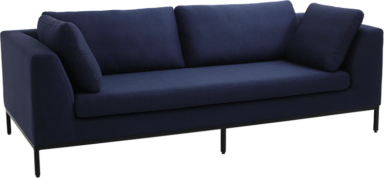 Customform Sofa, AMBIENT, 98x230 cm, Juoda