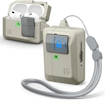 Dėklas Spigen Classic LS, stone – Apple AirPods Pro 3